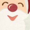 13"x20" Oversize Santa Smile Christmas Novelty Throw Pillow - Lush Décor: Festive Bedroom Accent, Removable Microfiber Cover - 2 of 4