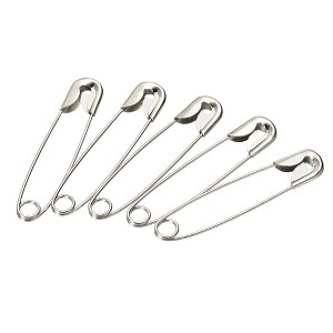 Unique Bargains Metal DIY Blankets Crafts Brooch Making Home Sewing Safety Pins 1000 Pcs - 1 of 4