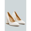 Kamira Patent Faux Leather Block Heel Pumps - 3 of 4