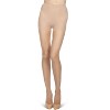 Memoi Women's All Over Rhinestone Nylon Sheer Tights - 2 of 4