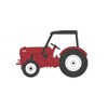 Greenlight Collectibles 1/64 Red with Black Canopy 1946 Ford 8N Tractor Down on the Farm Series 7 48070-B - 3 of 3