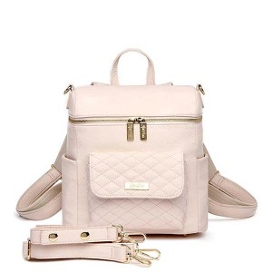 Luli Bebe Petit Monaco Diaper Bag Backpack, Made from Luxury Materials with Stylish Exterior, Spacious Interior for all Baby Products - 1 of 4