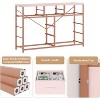 10 Drawers Fabric Dressers for Bedroom, Wood Top, Steel Frame, Modern Chest of Drawers, Lightweight Dresser with Fabric Bins for Living Room, Hallway - 4 of 4