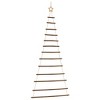 Aghana Digitals 180cm Rustic Natural Wood Hanging Christmas Tree with Top Star, 86cm Base, 13 - 2 of 4