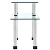 vidaXL Kitchen Shelf Transparent 17.7 in.x6.3 in.x10.2 in. Tempered Glass - 3 of 4