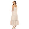 White Mark Women's Scoop Neck Tiered Maxi Sun Dress - 3 of 4