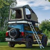 Erommy Rooftop Tent Hard Shell Truck Bed Tent for Camping, Waterproof SUV Tent with Air Mattress, All-Weather Car Tent for 2 Person - 3 of 4