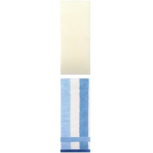 REGALWOVEN Cotton Soft Absorbent Bathroom Hand Towel for Kitchen Hotel and Spa 13" x 30"/13" x 29" 2 Pcs - 1 of 4