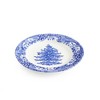 Spode Blue Italian 8" Christmas Plate - Earthenware Celebration Platter with Tree Motif - Microwave, Oven, Freezer Safe - Elegant Holiday Serveware - 4 of 4
