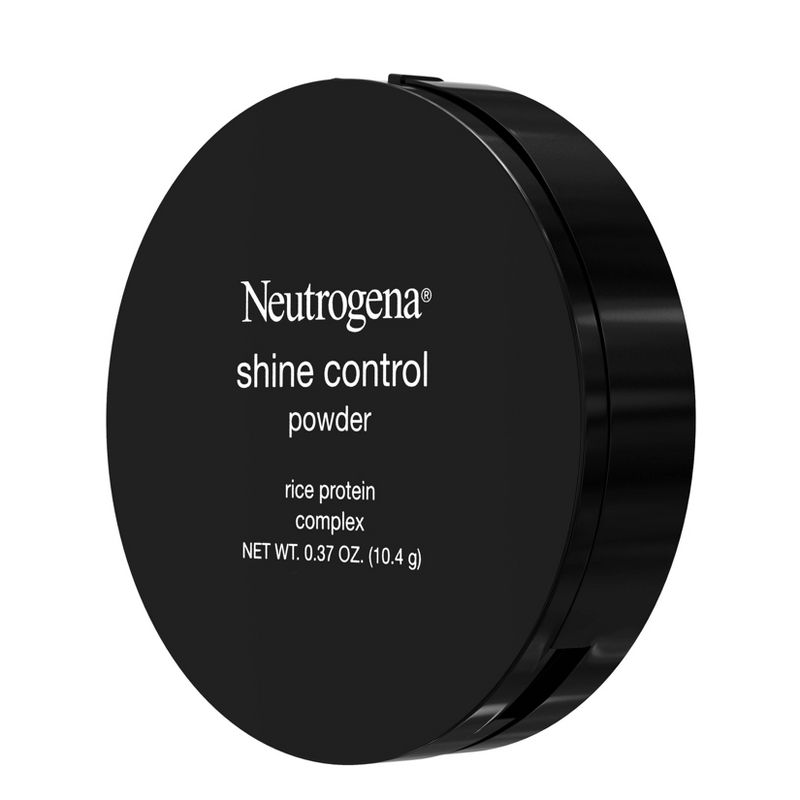 Neutrogena Shine Control Mattifying Face Powder, Lightweight &#38; Oil-Absorbing Powder with Application Sponge - Light Beige - 0.37oz, 6 of 8