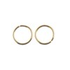 John Bead Must Have Findings Metal Gold 8mm Round Jump Rings for Jewelry Making Findings, 118 Pieces - 2 of 3