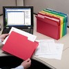 Smead File Pocket, Straight-Cut Tab, 3-1/2" Expansion, Legal Size, Assorted Colors, 5 per Pack (74892) - 3 of 4