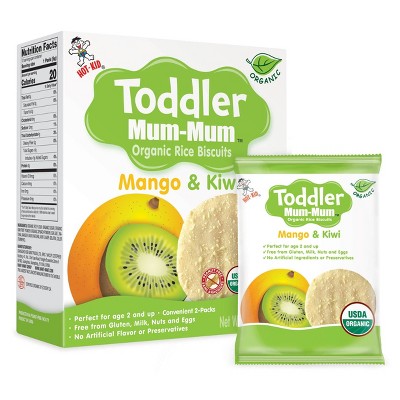 Toddler Mum Mum Rice Biscuits Mango & Kiwi - 2.12oz