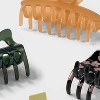 Claw Hair Clip 4pk - Wild Fable™ - image 2 of 2
