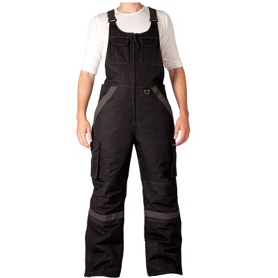 Refrigiwear Men's Insulated Extreme Softshell High Bib Overalls -60f  Protection (black, 4xl) : Target