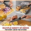 Granitestone Nutri Blade 12-Piece Professional Kitchen Knife Set – High-Grade Stainless Steel Nonstick Santoku Knives, Dishwasher-Safe - 4 of 4