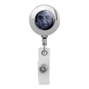 The Exorcist Regan Character Metal Chrome Badge ID Card Holder Clip - 1 of 3