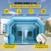 VEVOR Inflatable Spray Shelter, Dimensions: 33x16.4x11.5 feet, Comes with Dual High-Efficiency Fans, Equipped with Filtration,Blue - 4 of 4