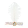 Unique Bargains Women's Feather Faux Diamond Sequins Headband 1 Pc - 3 of 4