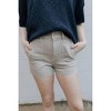 Women's High Rise Utility Cargo Short - JUST BLACK DENIM - 4 of 4
