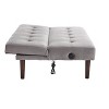 Ridstar Foldable Sofa Bed with Charging Port For Living Room & Bedroom-Gray - 3 of 4