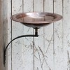 Achla Designs 12.5" Classic II Birdbath with Wall Mount Bracket Antique Copper - 2 of 4