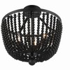 Crystorama Lighting Rylee 4 - Light Pendant in  Matte Black - 3 of 4