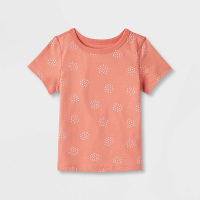 Toddler Adaptive Short Sleeve T-Shirt - Cat & Jack™ Orange