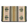 Earth Rugs Tall Timbers Oblong Printed Placemat 13"x19" – Rustic Cabin Dining Mat - 2 of 3