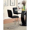 Sapphtopaz Dining Chairs Set of 2 Upholstered Armless Chair with Sturdy Base and Backrest Chairs for Kitchen, Dining Room, Living Room - 3 of 4