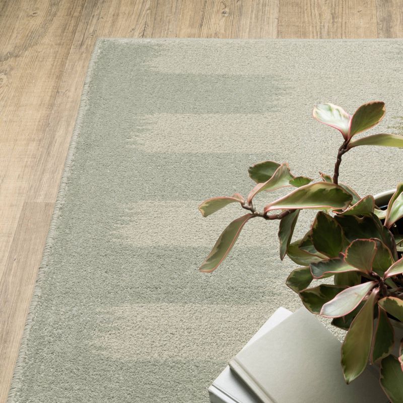 Bryant Abstract Striped Indoor Area Rug Beige/Gray - Captiv8e Designs, 5 of 12