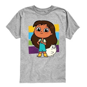 Boys' - Rosie's Rules - Rosie And Gatita Short Sleeve Graphic T-Shirt - 1 of 4