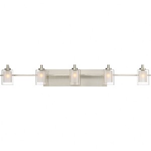 Quoizel Lighting Kolt 5 - Light Vanity in  Brushed Nickel - 1 of 4