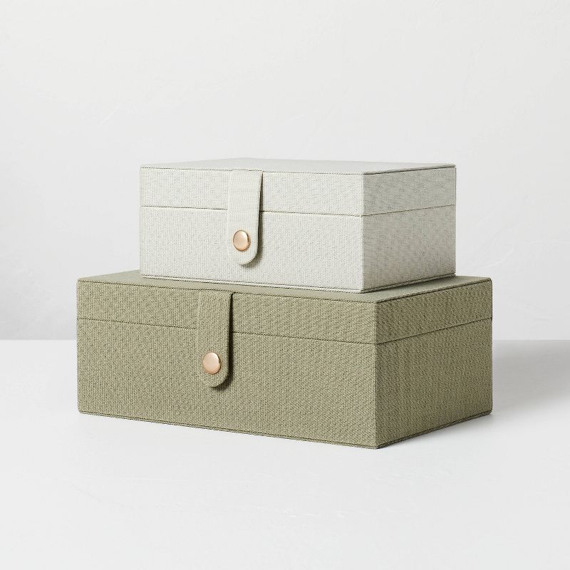 Fabric Storage Box - Hearth & Hand™ with Magnolia, 4 of 11