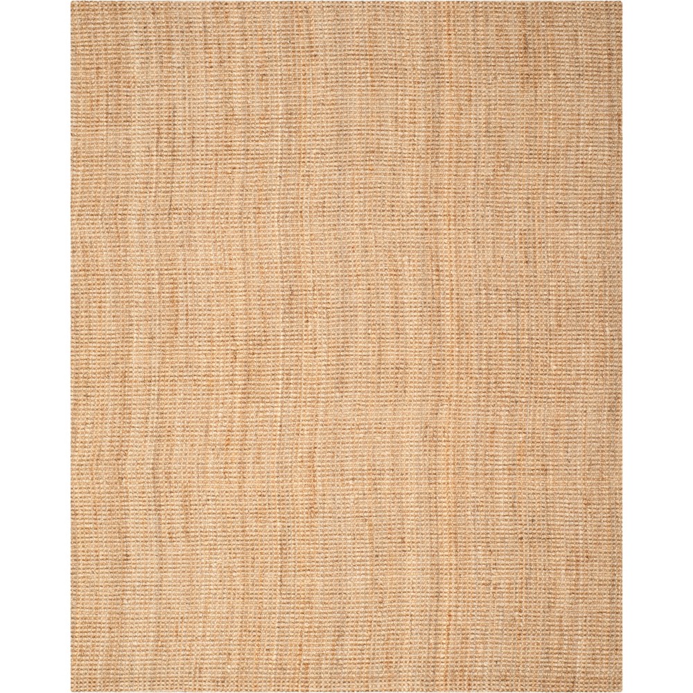 10'x14' Solid Woven Area Rug Brown - Safavieh