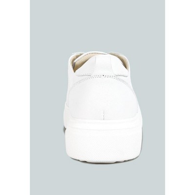 Женские кроссовки Rag & Co Womens Magull Solid Lace Up Leather Sneakers 10 — фото 3