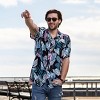 Mio Marino Mens Casual Button-Down Hawaiian Short Sleeve Shirt - 3 of 4
