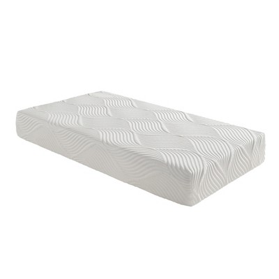 Vynxaria10 Inch Twin Gel Memory Foam Mattress Tencel Breathable Fabric, CertiPUR-US Certified, Firm Feel, Adjustable Bed Compatible