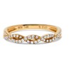 H.J. Namdar 0.2 ct tw Diamond Twist Ring 14K Gold Natural Diamonds - 2 of 4