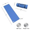 Leisure Sports Waterproof Foam Sleep Pad Camping Mat for Cots, Tents, and Sleeping Bags with Carrying Handle - Blue - 4 of 4