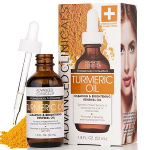 Advanced Clinicals Turmeric Oil Serum to Clear Blemishes, 1.8 Fl Oz - 1 of 4