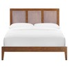 Modway Sirocco Rattan and Wood Full Platform Bed - 4 of 4