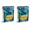 Dragon Shield Bundle: 2 Packs of 60 Count Japanese Size Mini Matte Card Sleeves - Matte Petrol - 2 of 4