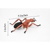 Collectible Wildlife Gifts | Carpenter Ant, Red Very Nice Rubber Replica   5 inches long   -   F2064 B134 - 2 of 4