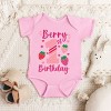 The Juniper Shop Berry 1st Birthday Baby Short Sleeve Bodysuit - 3 of 4
