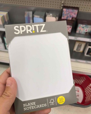 White : Blank Note Cards : Target