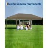 20x10 Pop Up Canopy Tent Outdoor Canopy One-Person Set Up Heavy Duty Commercial Instant Tent Shelter, 6-Sidewall - 4 of 4