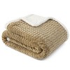 PAVILIA Soft Fleece Blanket Throw for Couch, Lightweight Plush Warm Blankets for Bed Sofa with Jacquard Pattern - 3 of 4
