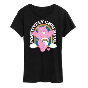 Women's - Care Bears - Positively Cheerful Short Sleeve Graphic T-Shirt - 1 of 4