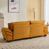 NicBex 84" Corduroy Sleeper Sofa with 23" Deep Seat, Upholstered Loveseat Sofa with 2 Supportive Pillows, Couches for Living Room - 4 of 4